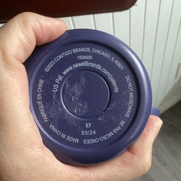 Contigo Streeterville Tumbler, 40 oz (1.18 L) w/Straw, Indigo Powder - Picture 6 of 8